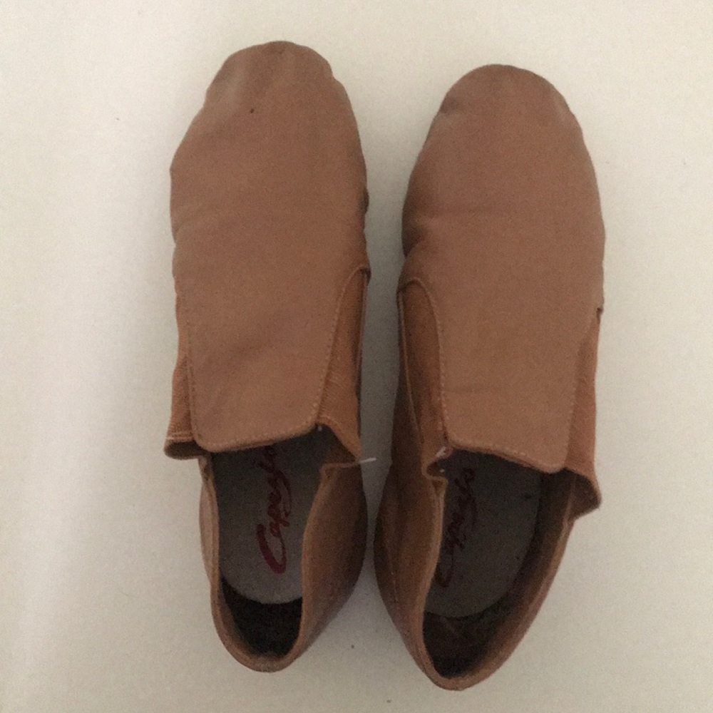 Capezio Tan Jazz Shoes